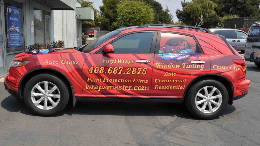 "A stunning vehicle wrap by Beast Wraps, demonstrating our expertise in automotive customization."